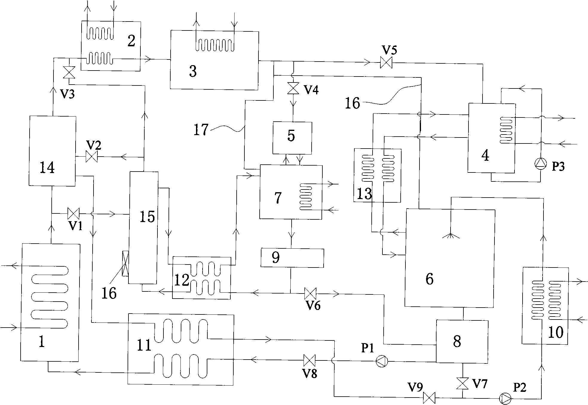 Diffusion absorption type refrigeration system