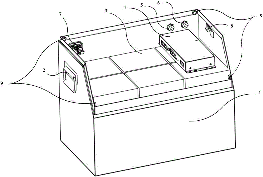 Battery pack with intelligent monitoring function