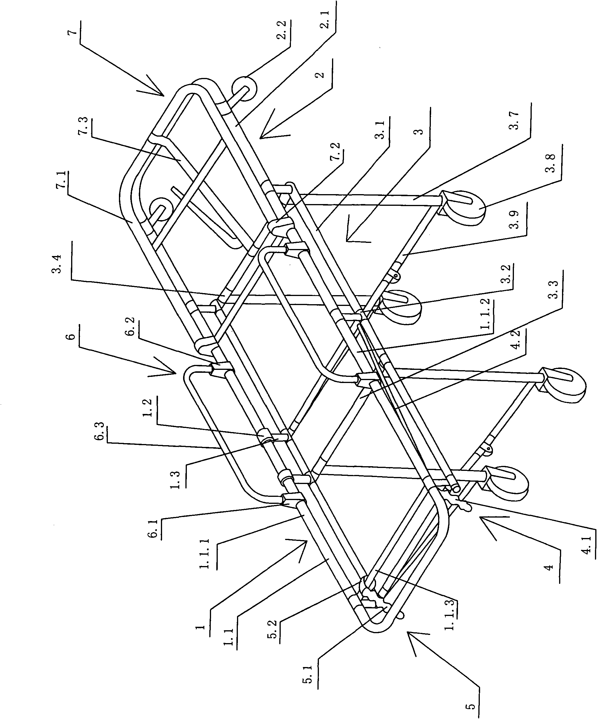 Boarding stretcher