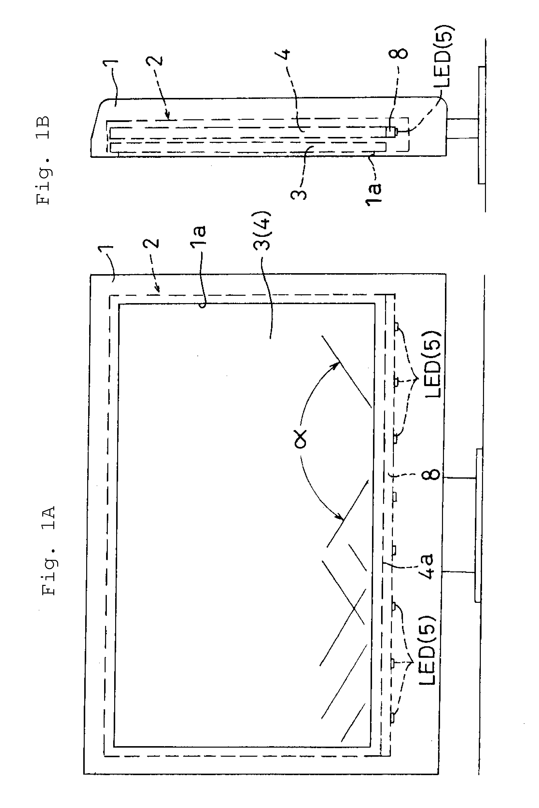 Thin display device