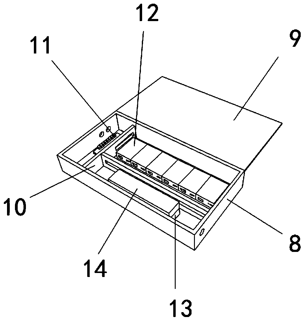 Intelligent showing platform for automobile