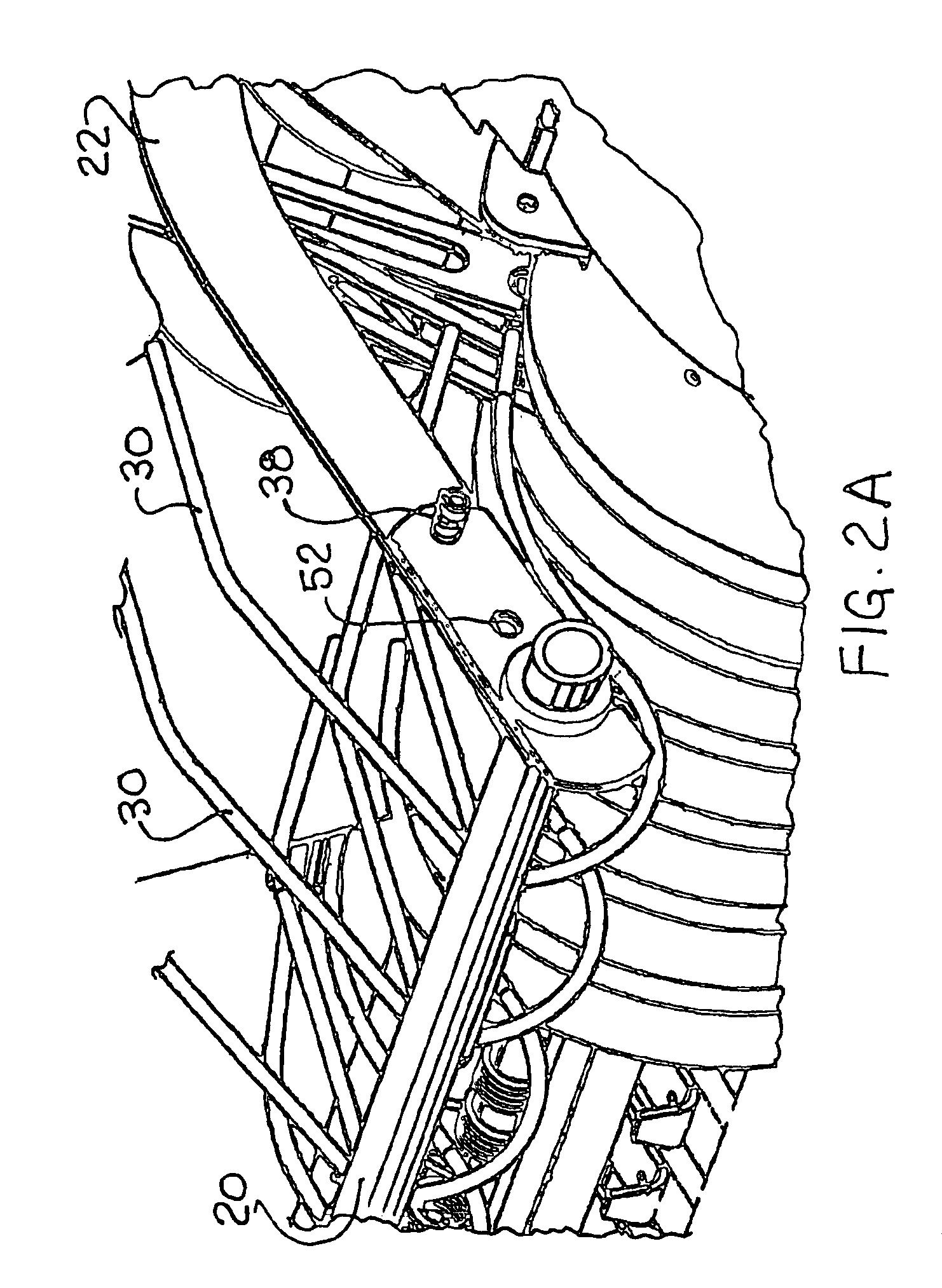 Wind guard latch retainer