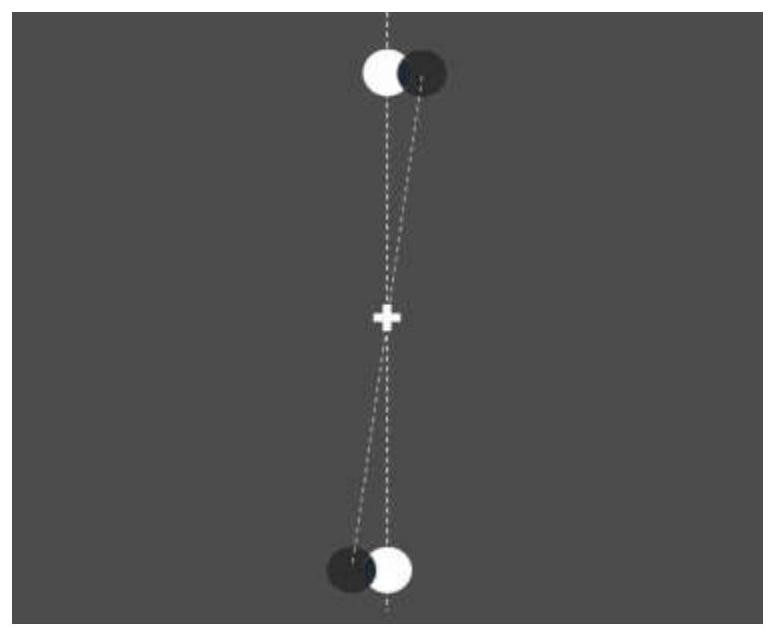 Alignment operation process of overlay process in PDMS micro-fluidic chip processing