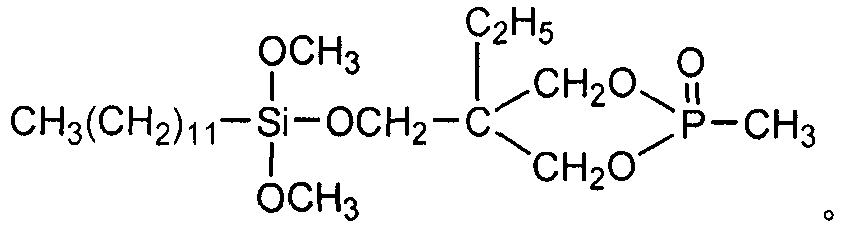 The preparation method of dodecyl dimethoxy (phosphacyclomethoxy) silane compound