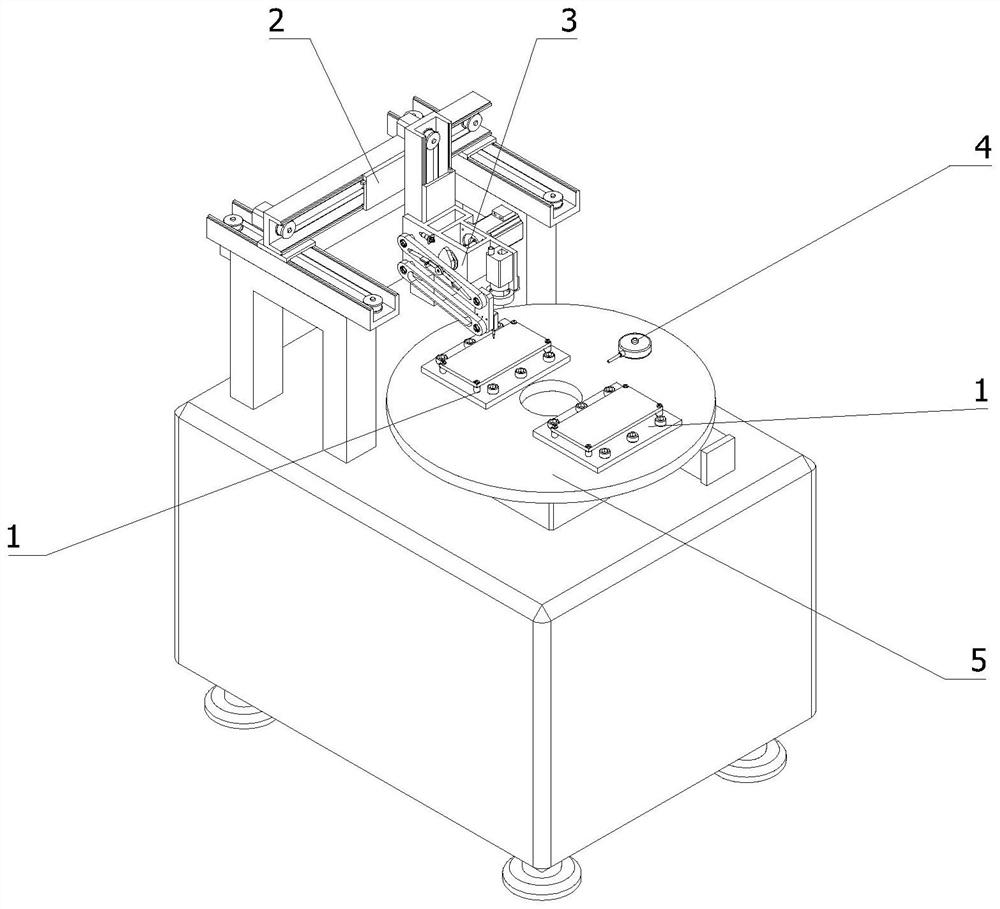 Test device and test method for mobile phone PCB board