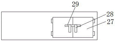 Straw crushing and compressing treatment device