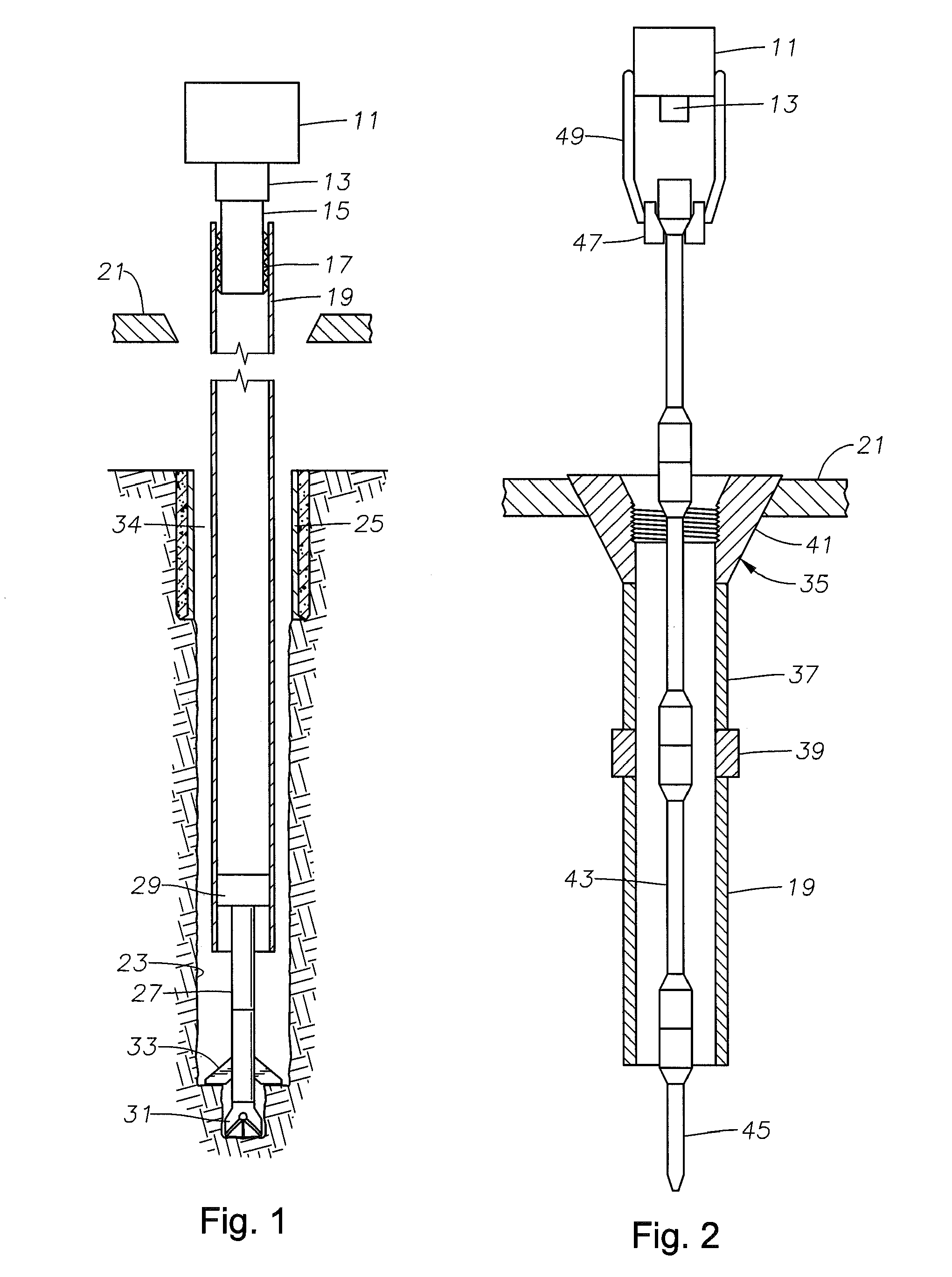 Method of circulating while retrieving bottom hole assembly in casing