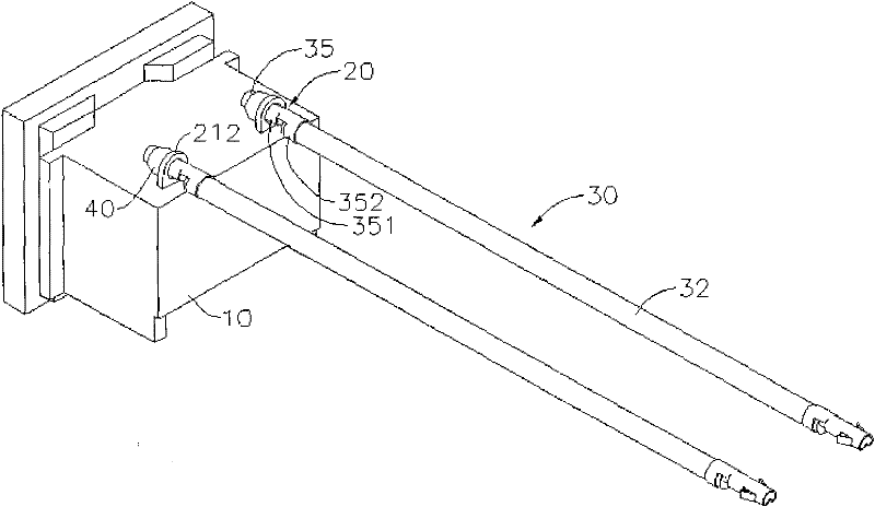 Opening terminal connector