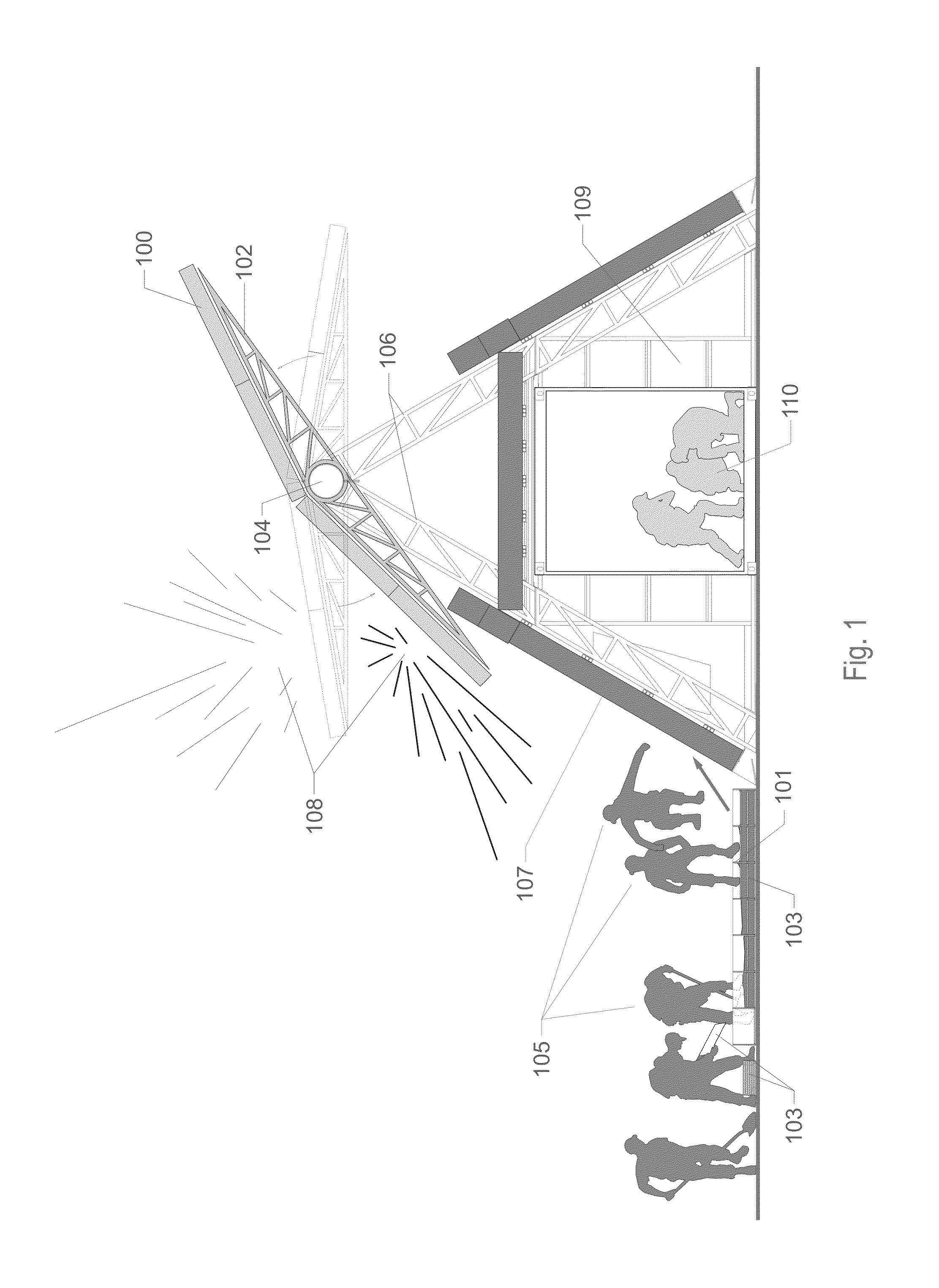 Temporary shelter system