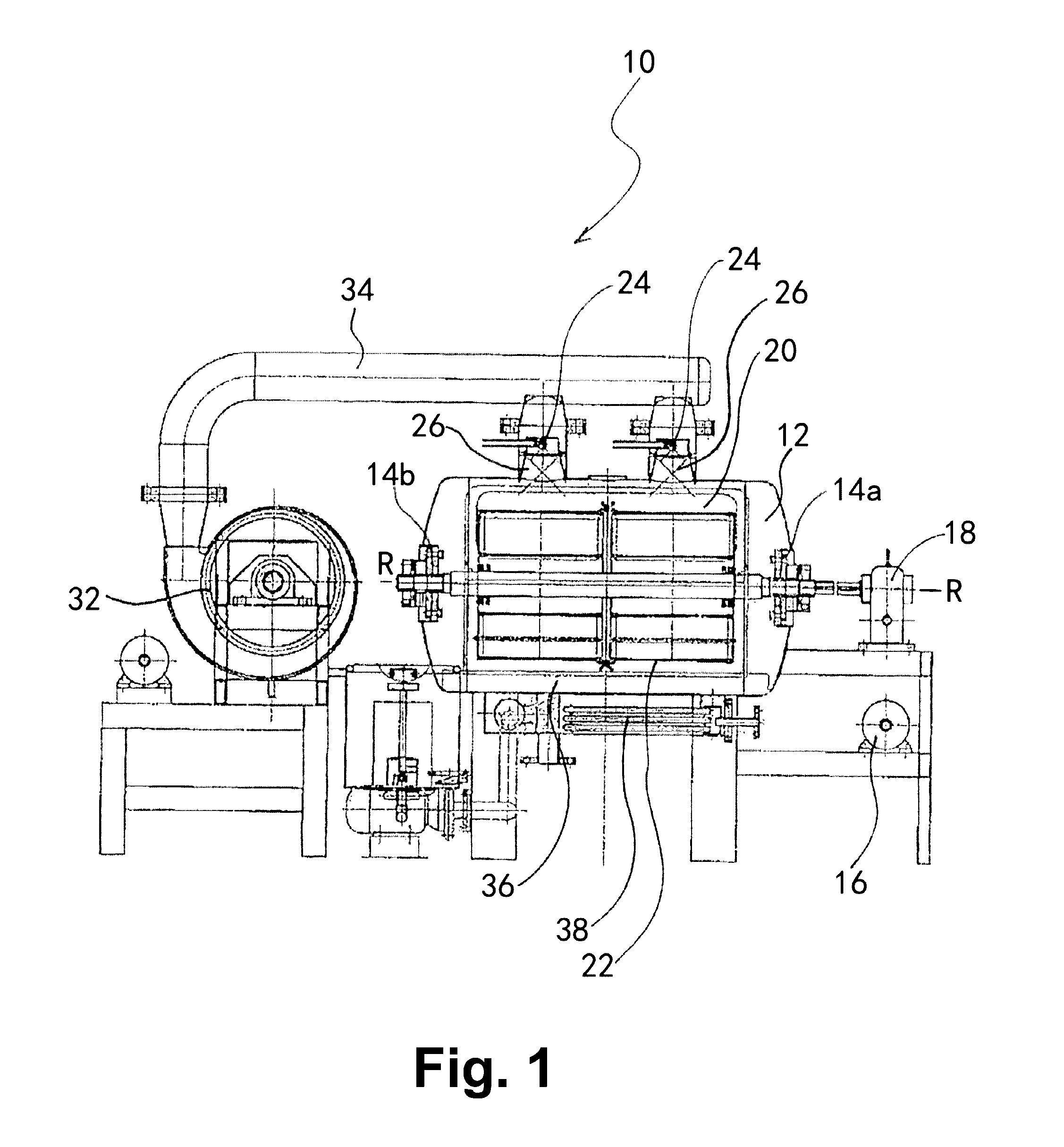 Garment dyeing machine