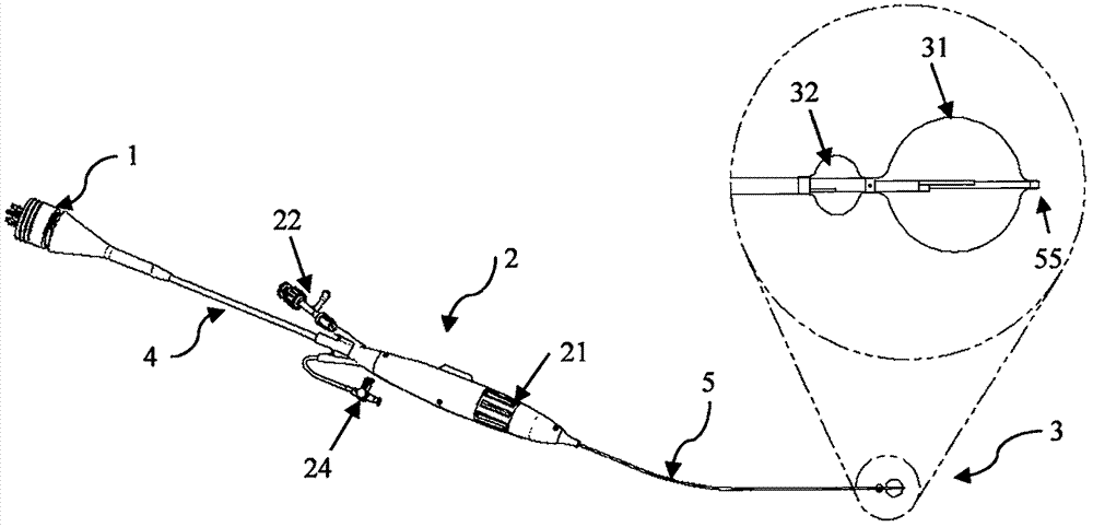 Cryoablation catheter with heat insulation capsule