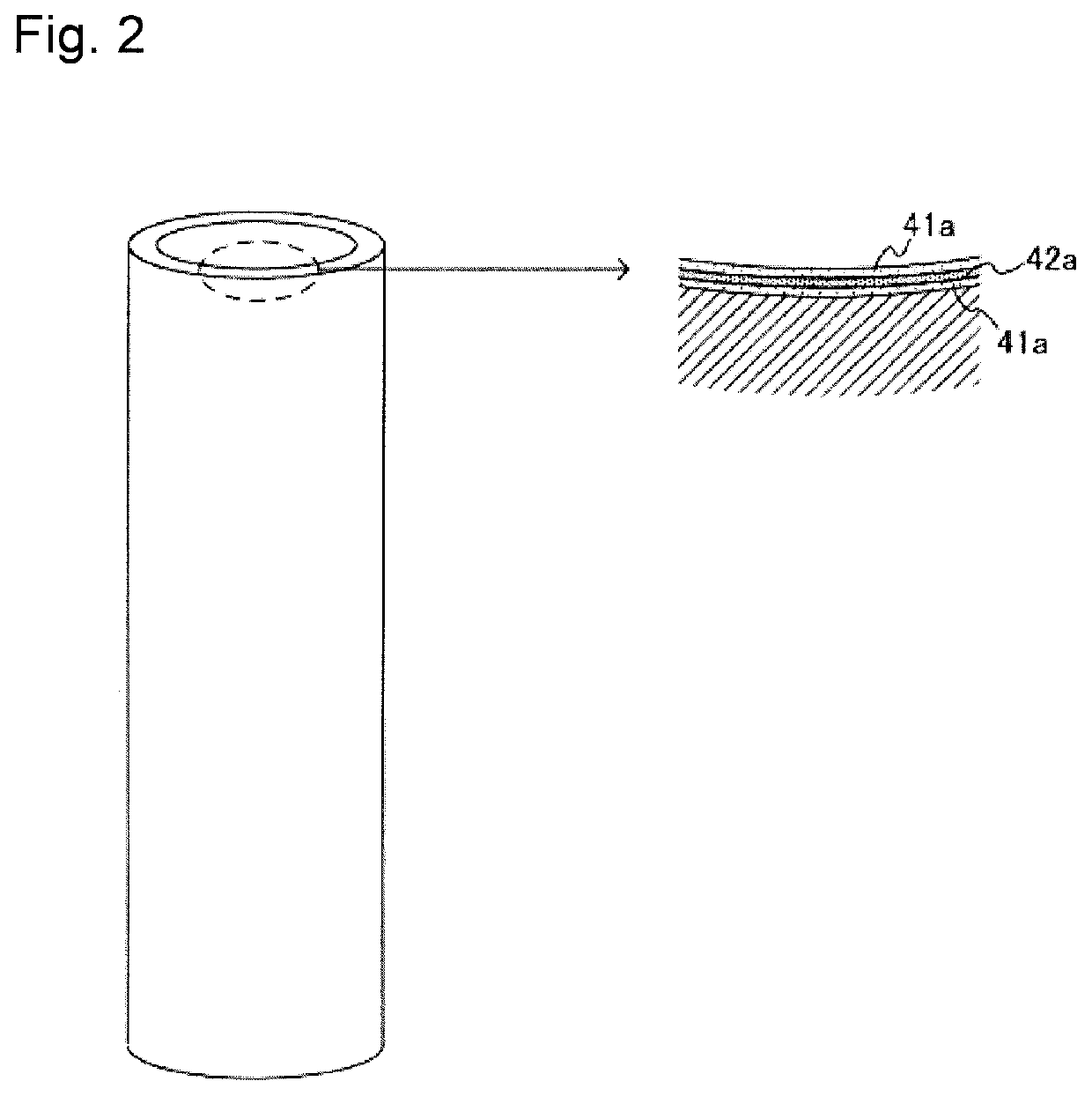 Heat-shrinkable plastic element, composite preform, and composite container