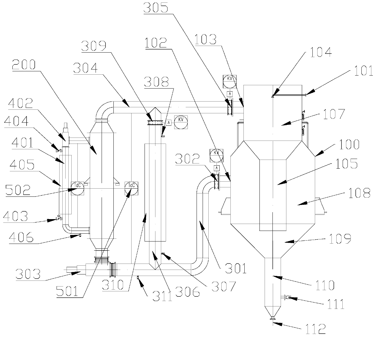 Continuous freezing crystallizer and scar removing method thereof