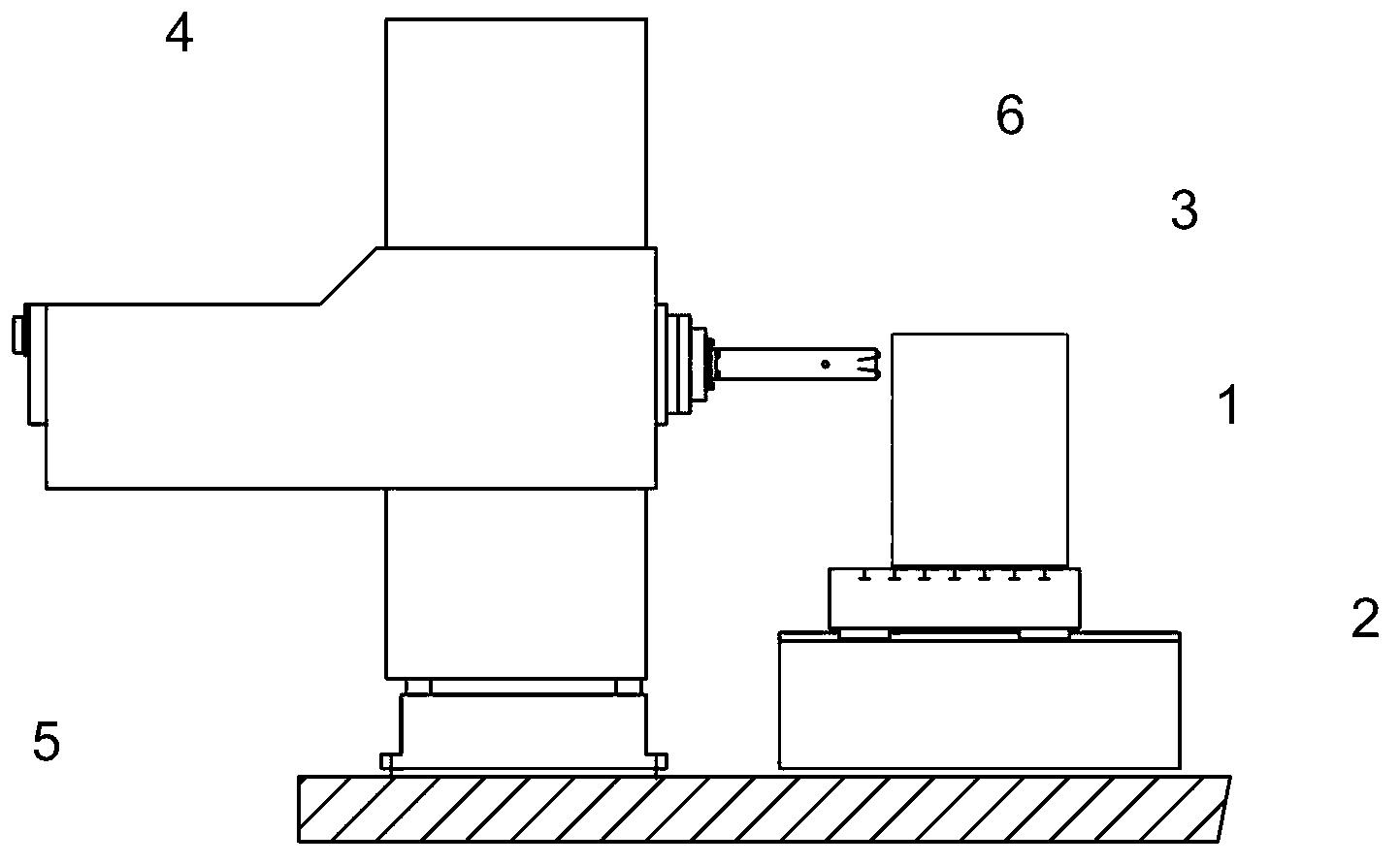 Retractable shank for machine tools and use of said retractable shank in machine tools