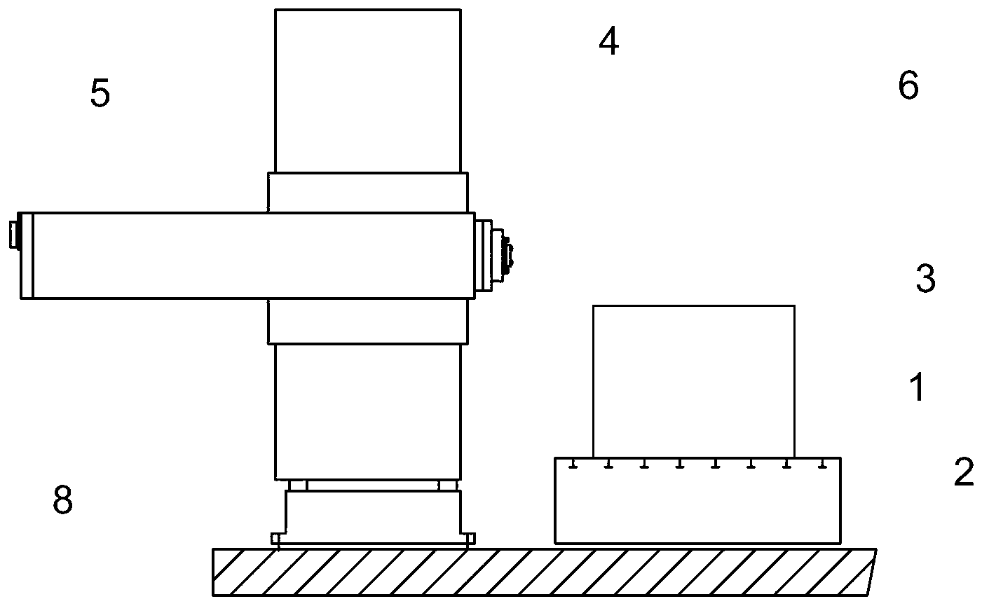 Retractable shank for machine tools and use of said retractable shank in machine tools