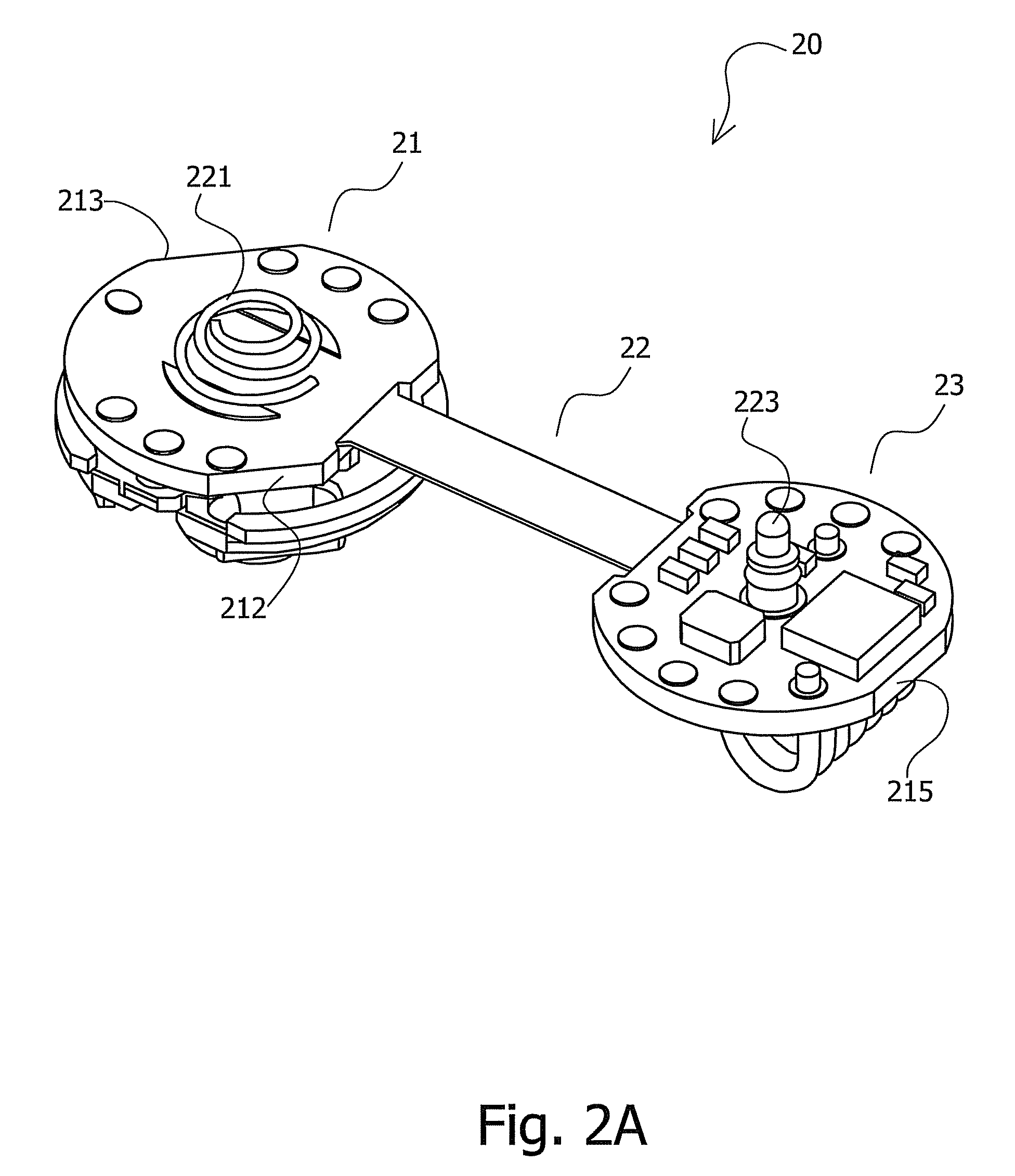 Device and method for assembling in vivo sensing devices