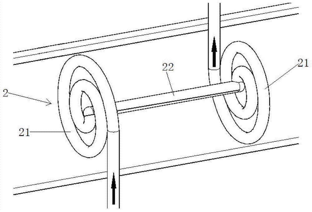 A device and method for double-circuit flue gas purification