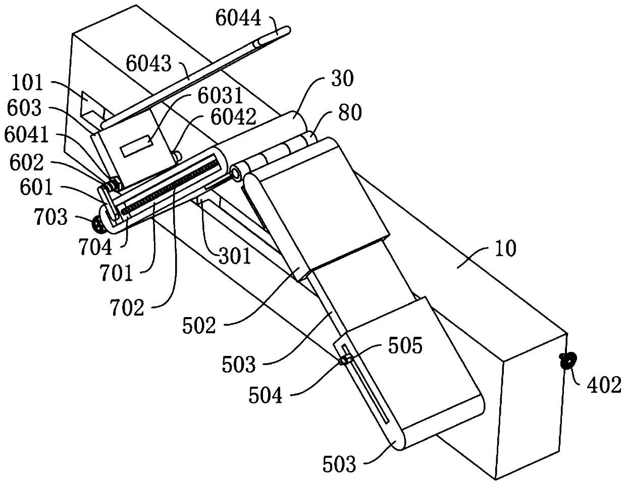 Straight leg raise training device after knee replacement