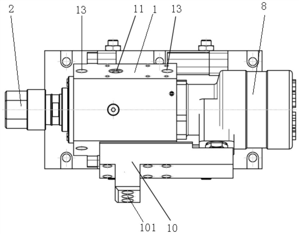 Wet type drilling rotary mechanism