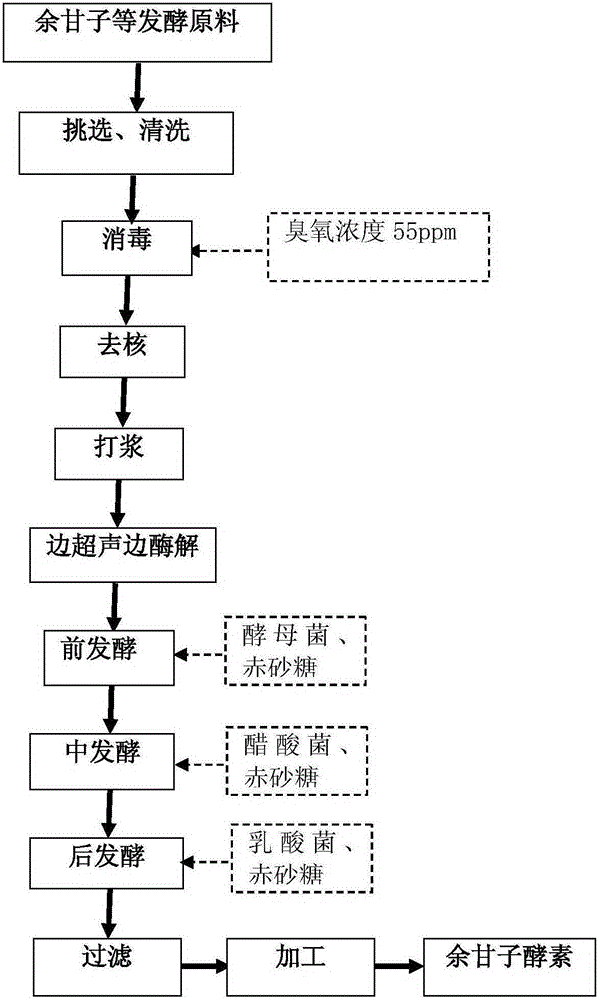 Fructus phyllanti enzyme and preparing method thereof