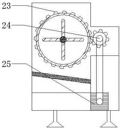 Full-automatic tea stir-frying machine