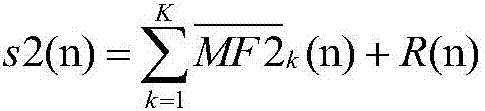 Submarine sound signal noise reduction method