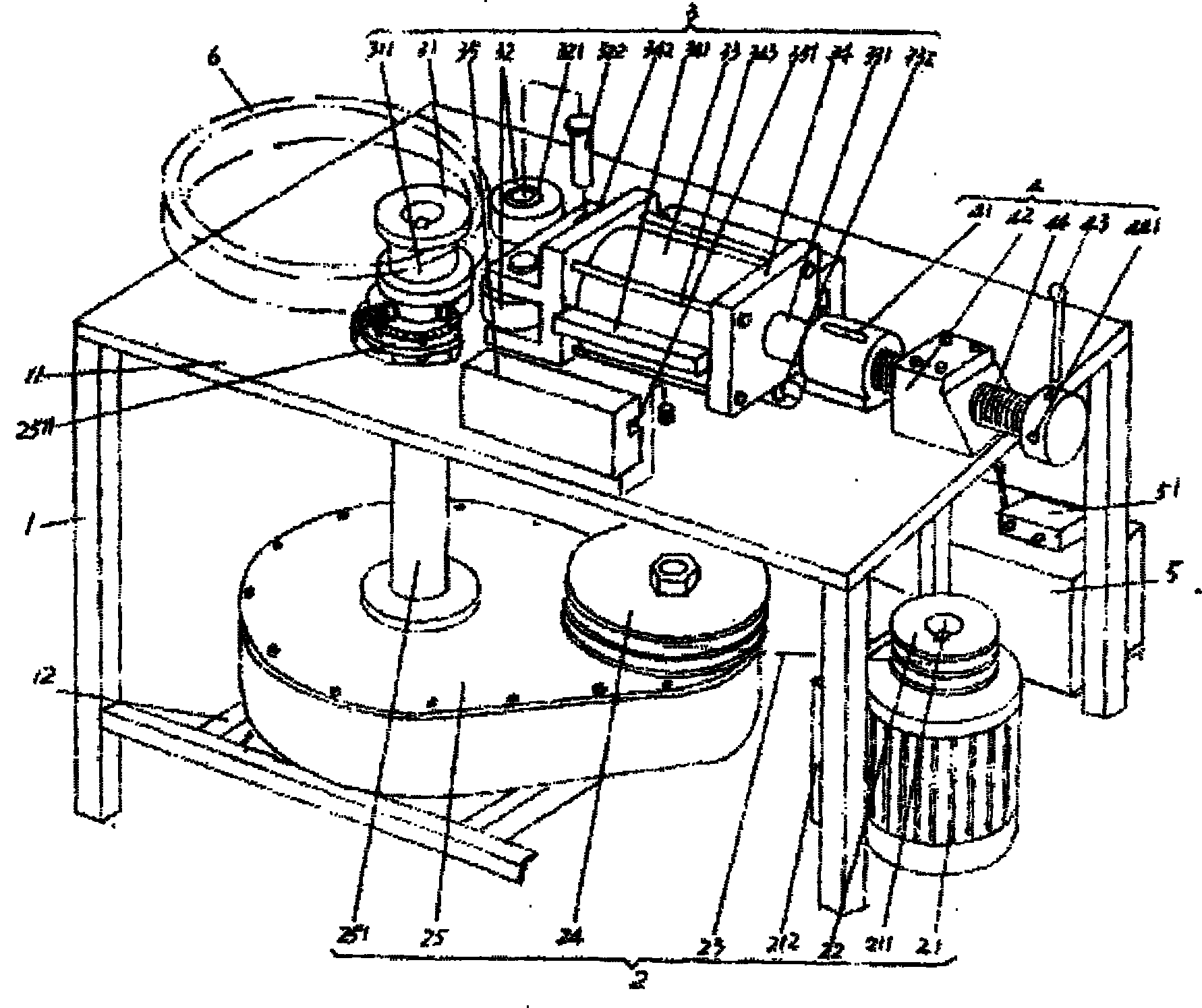 Iron ring machining device