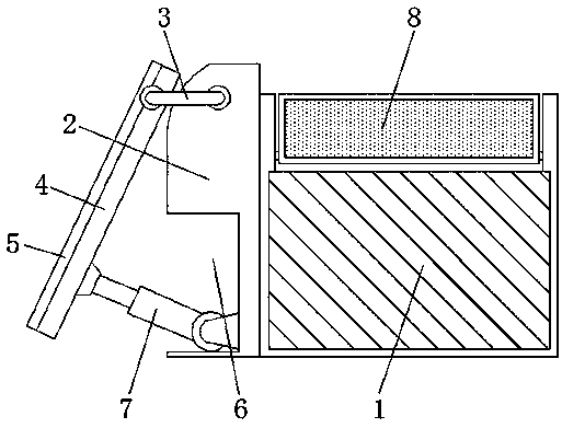 Storage device capable of serving as standby power supply for unmanned aerial vehicle