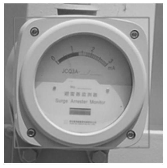 Automatic meter modeling method based on machine vision