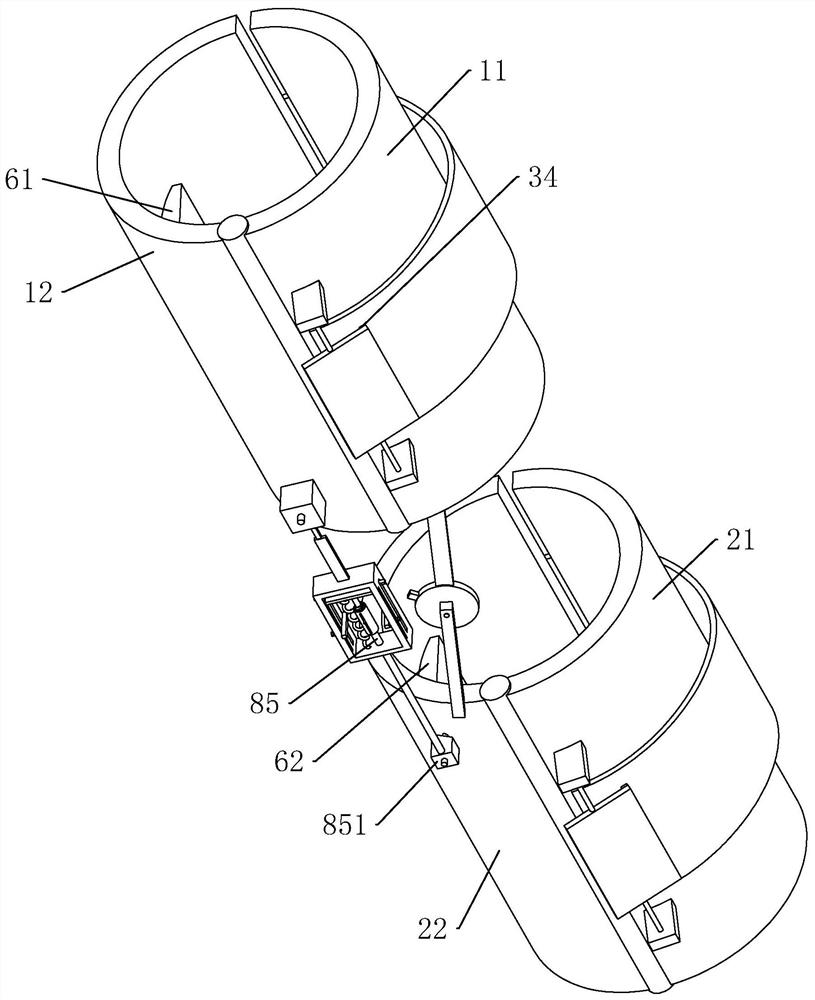 Lower limb movement rehabilitation device