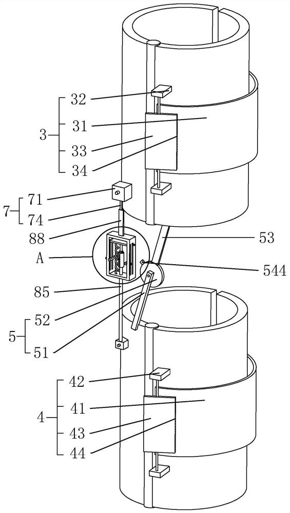 Lower limb movement rehabilitation device