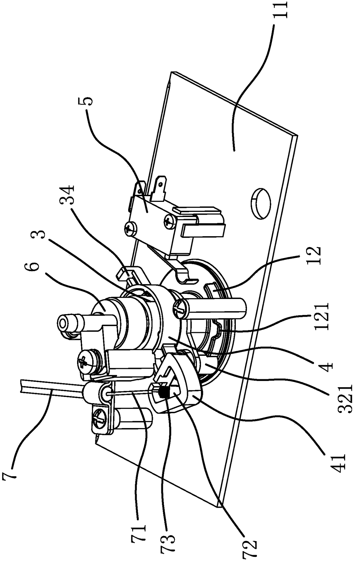 A digital generator three-in-one switch