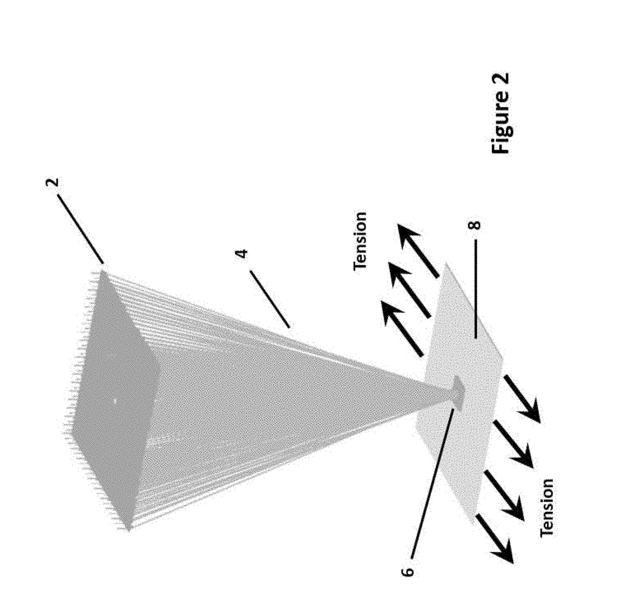 Photovoltaic Concentrator for Spacecraft Power Comprising an Ultra-Light Graphene Radiator for Waste Heat Dissipation