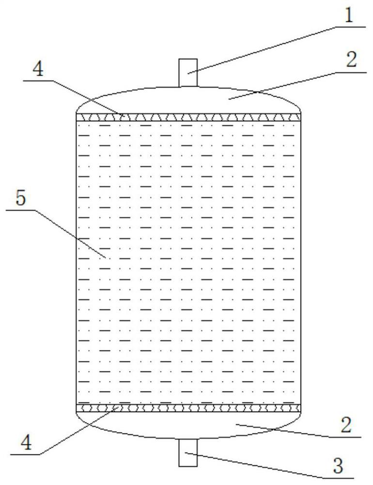 Hemoperfusion device filled with immobilized L-asparaginase and preparation method and application thereof