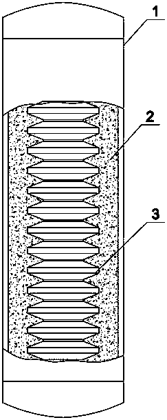 A device, manufacturing method and application for protecting the bottom pass of an inclinometer hole