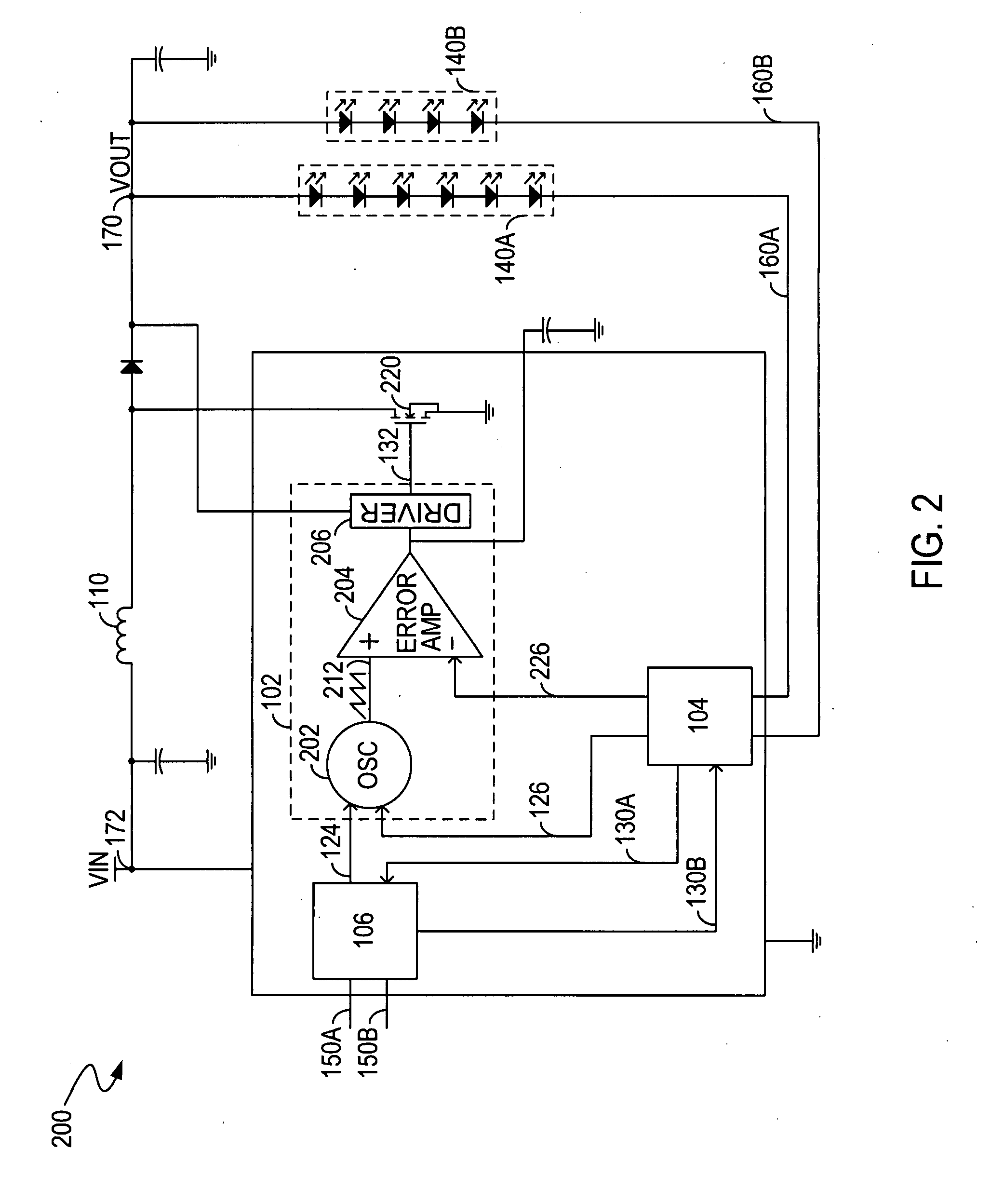 Power supply topologies with pwm frequency control