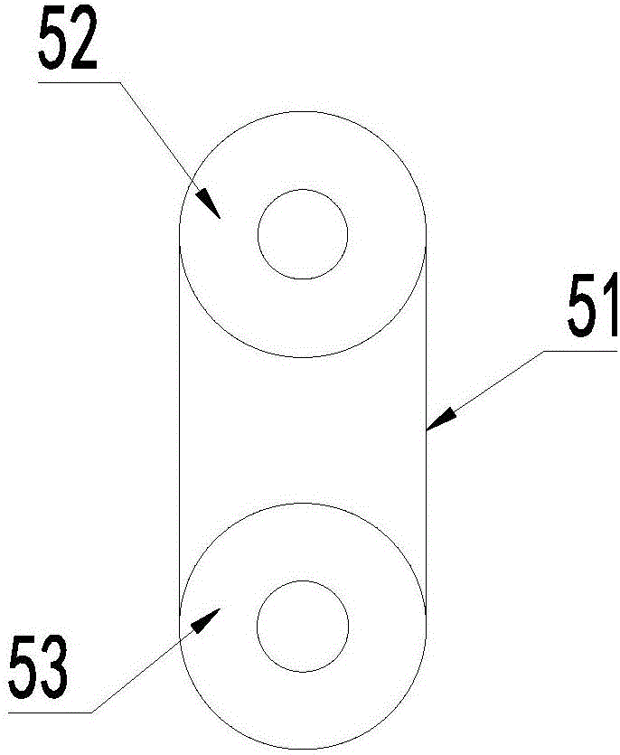 Industrial-boiler flue gas waste heat recycling device