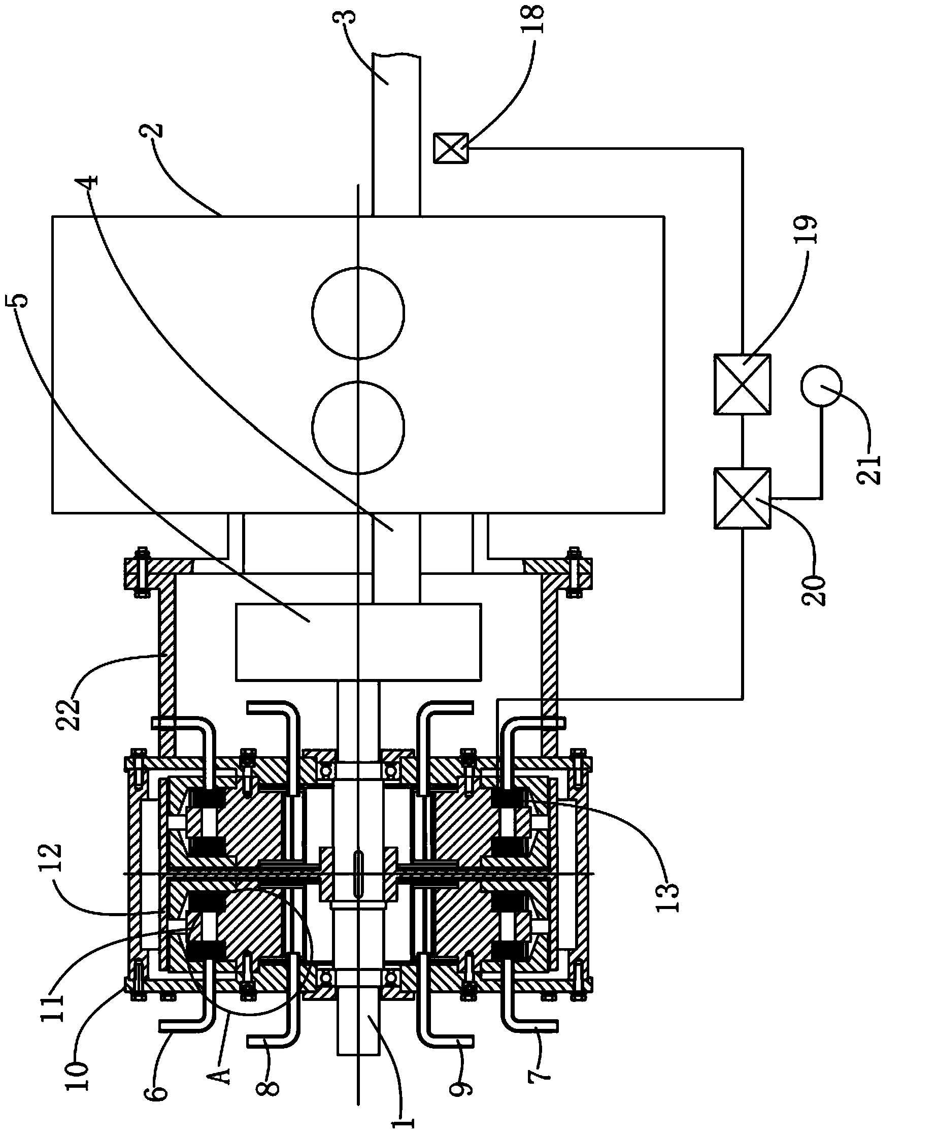 Diesel engine capable of preventing galloping