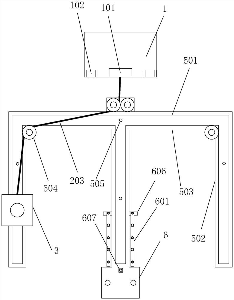 Parking space management system for new energy automobile