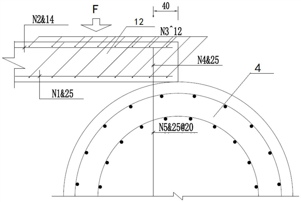 Remedial reinforcement device and method for emergency rescue of anti-slide pile slope