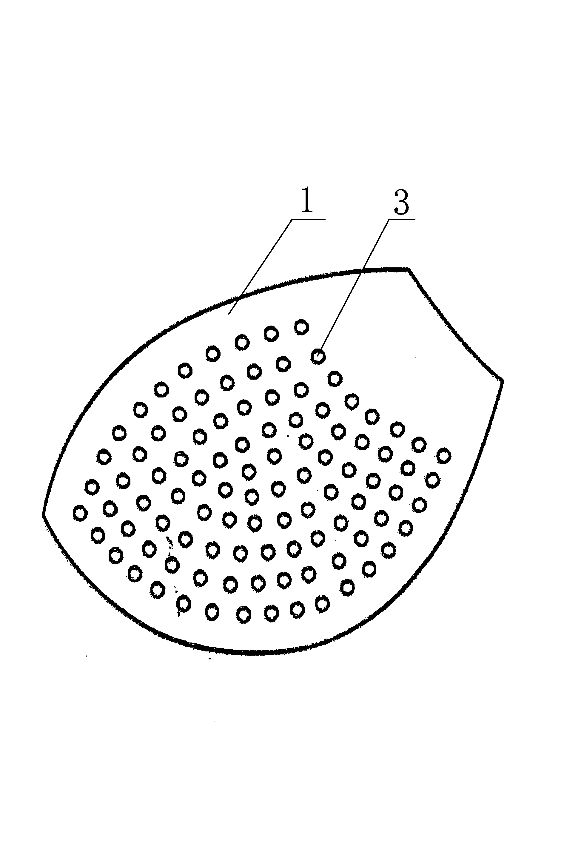 Composite sandwich ventilation bra cup