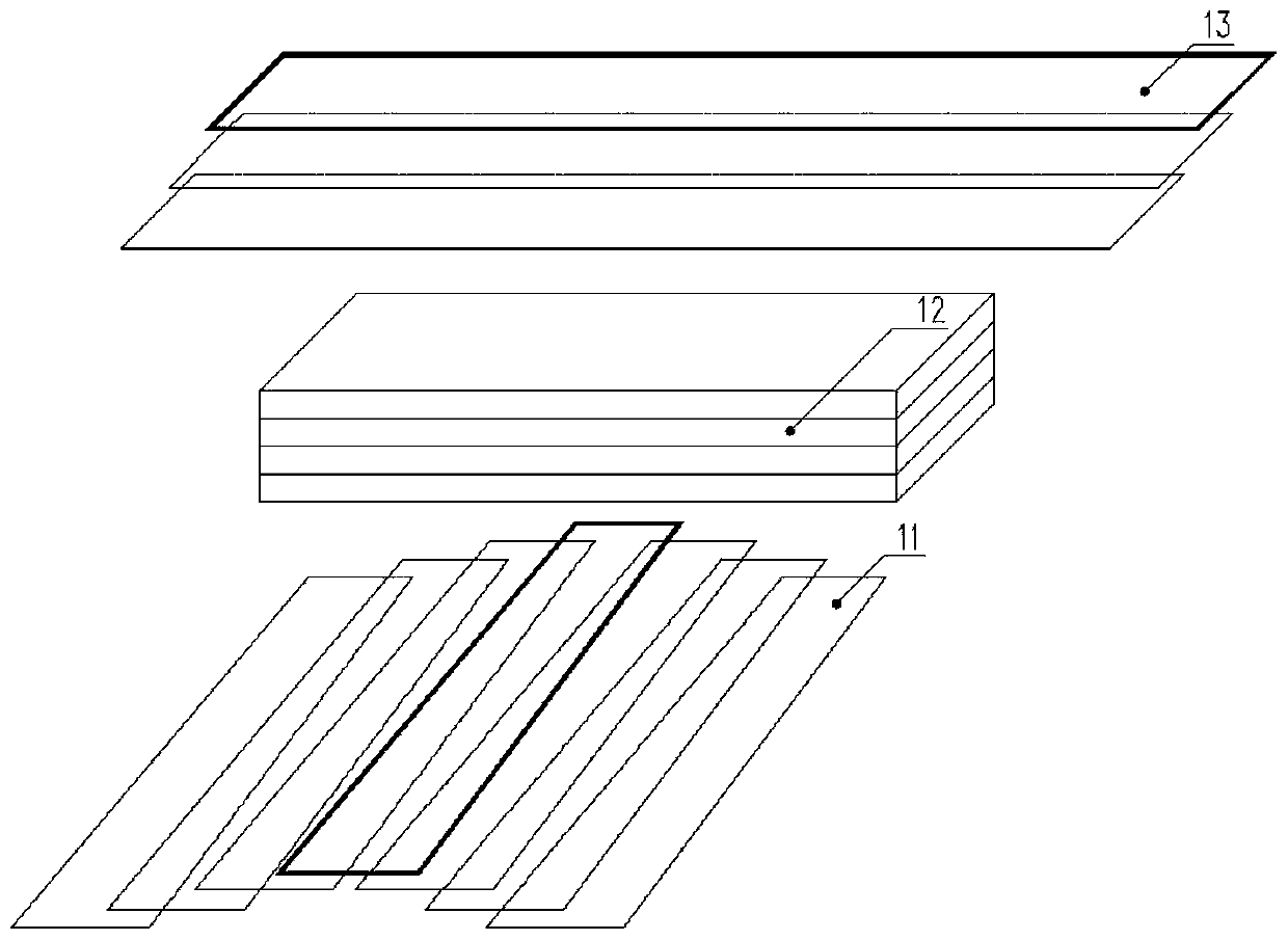 An ecological restoration device for anti-seepage and heavy storage of river courses