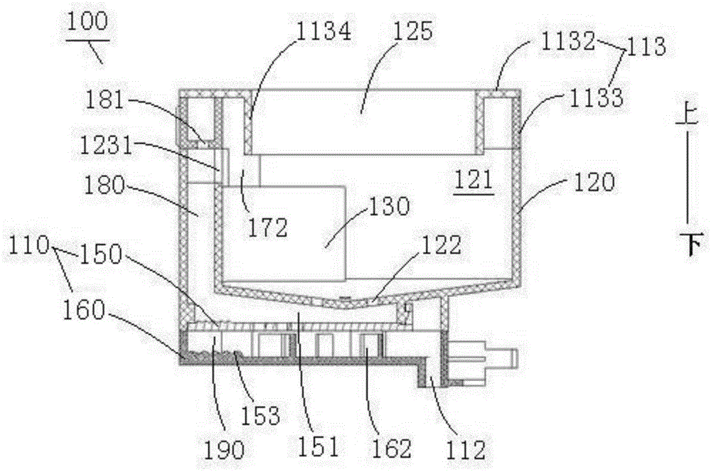 Detergent box assembly of washing machine and washing machine