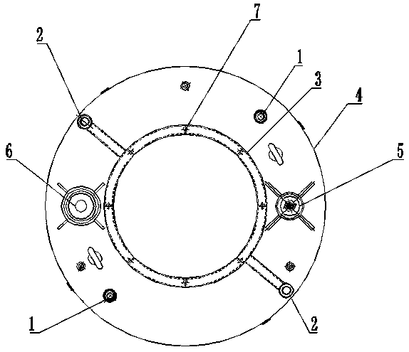 Load box gap reinforcing device after self-balancing detection and reinforcing method thereof