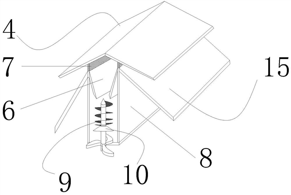 A decontamination and purification structure applied to urban sewers