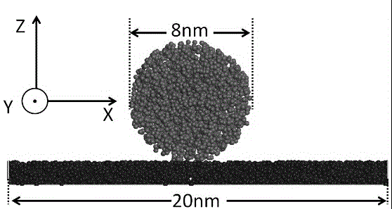 Oil-water-solid three-phase system coarse graining force field development method