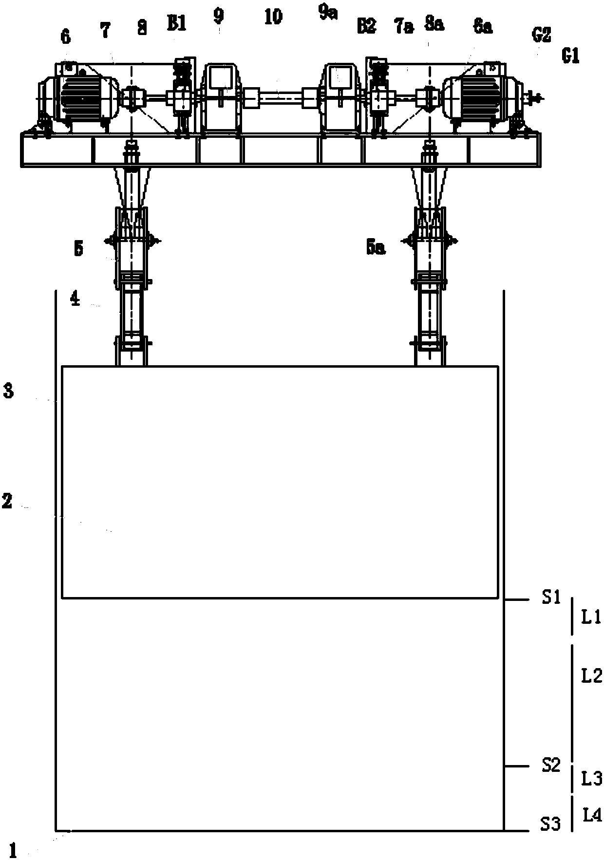 Accident quick gate falling speed regulation device for wind hoist and control method