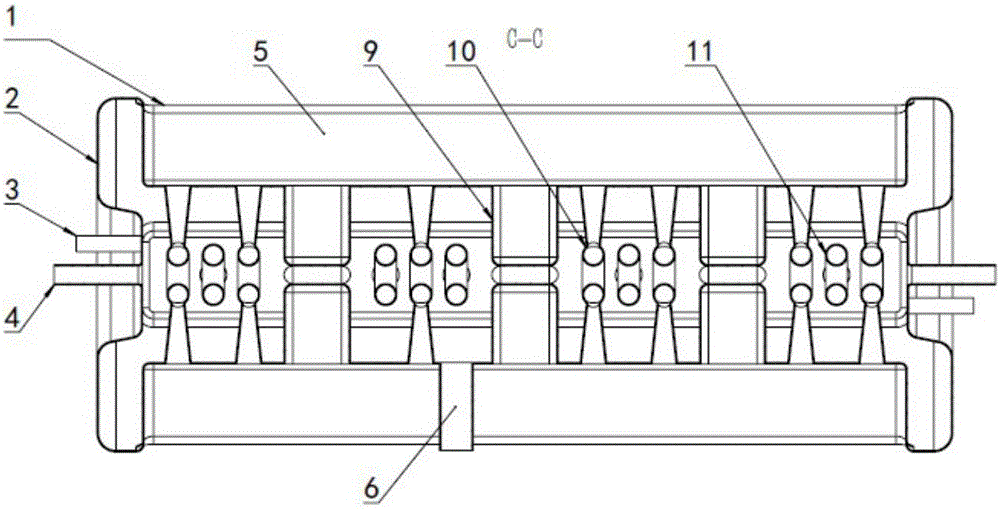 Hybrid accelerating focusing super-conduction cavity