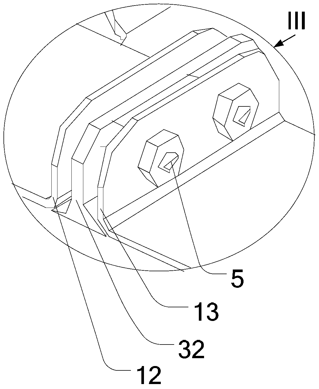 a fixed structure