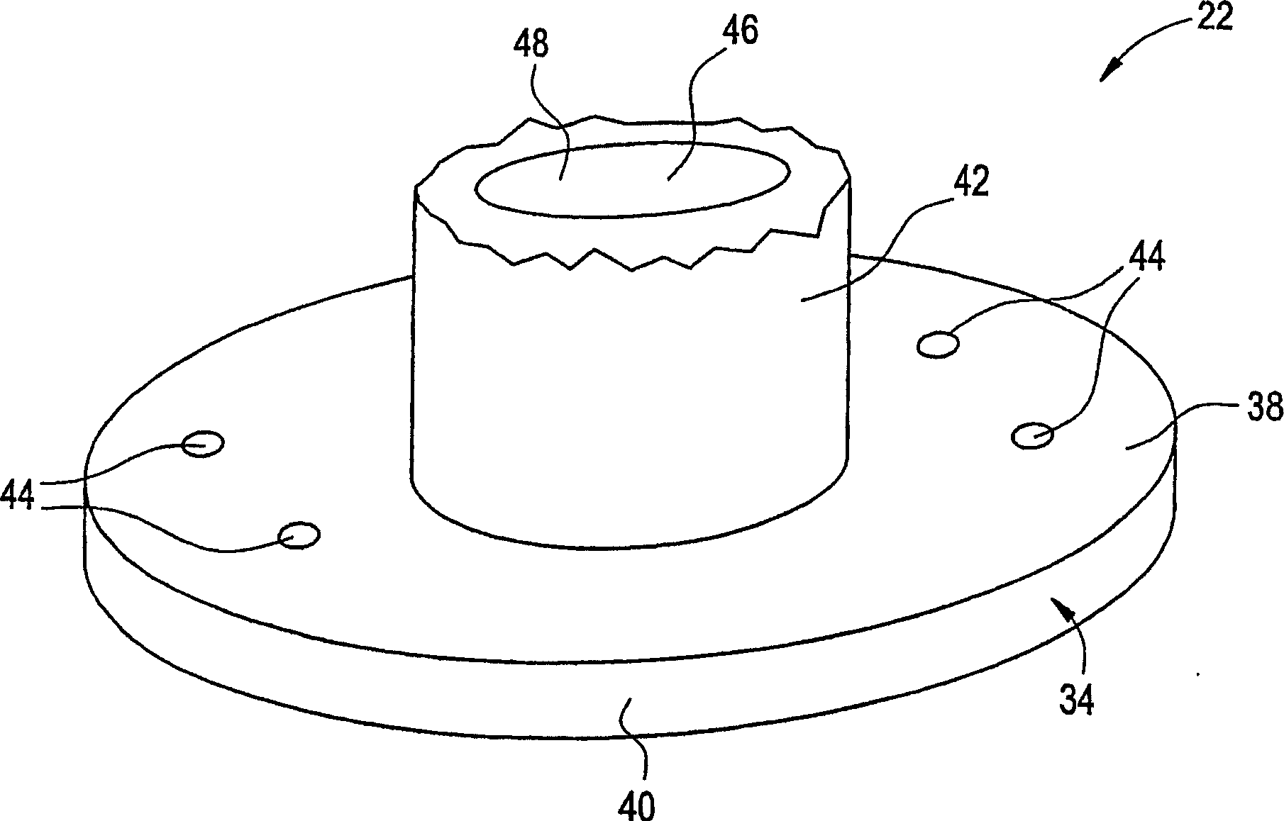 Cage nut assembly having a flexible cage